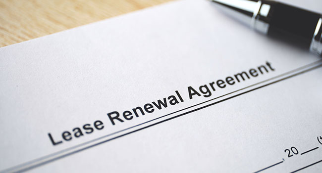 Commercial lease renewal - or not